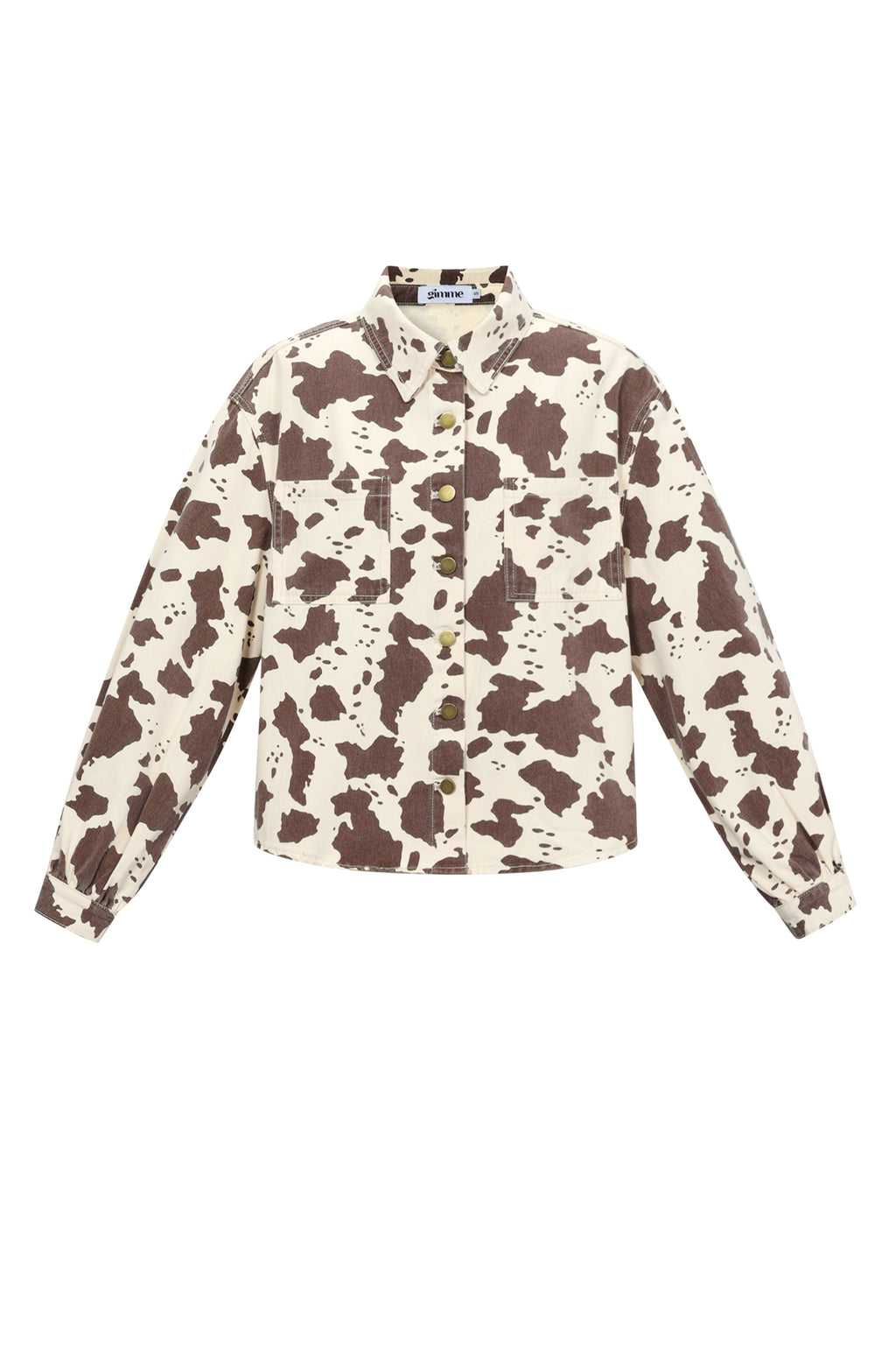 Woven Cotton Women's Denim Jacket Casual Color Clash