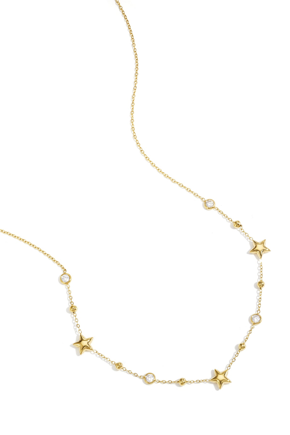 Stainless Steel Chain Necklaces Star Simple Daily Simple Series Women's jewelry