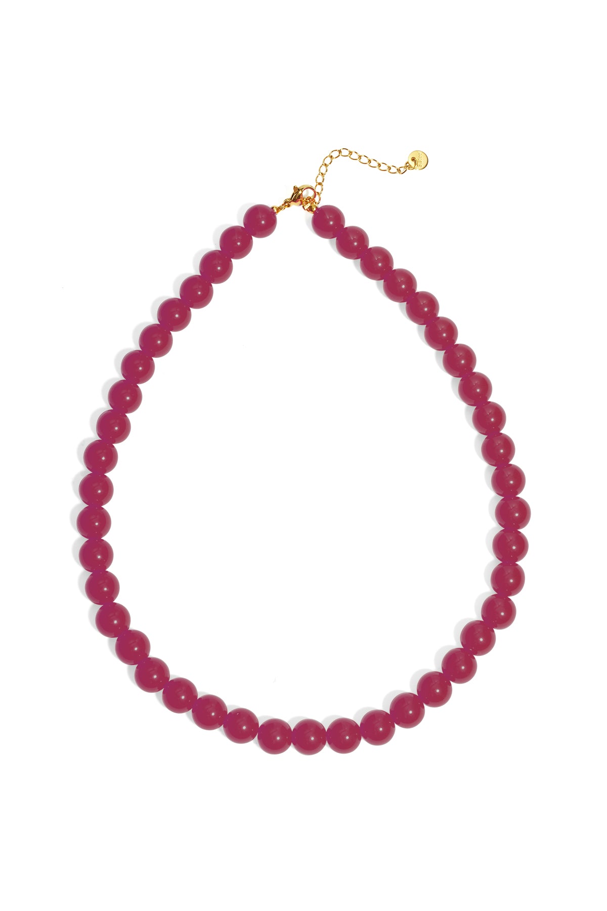 Bold beaded necklace 10mm
