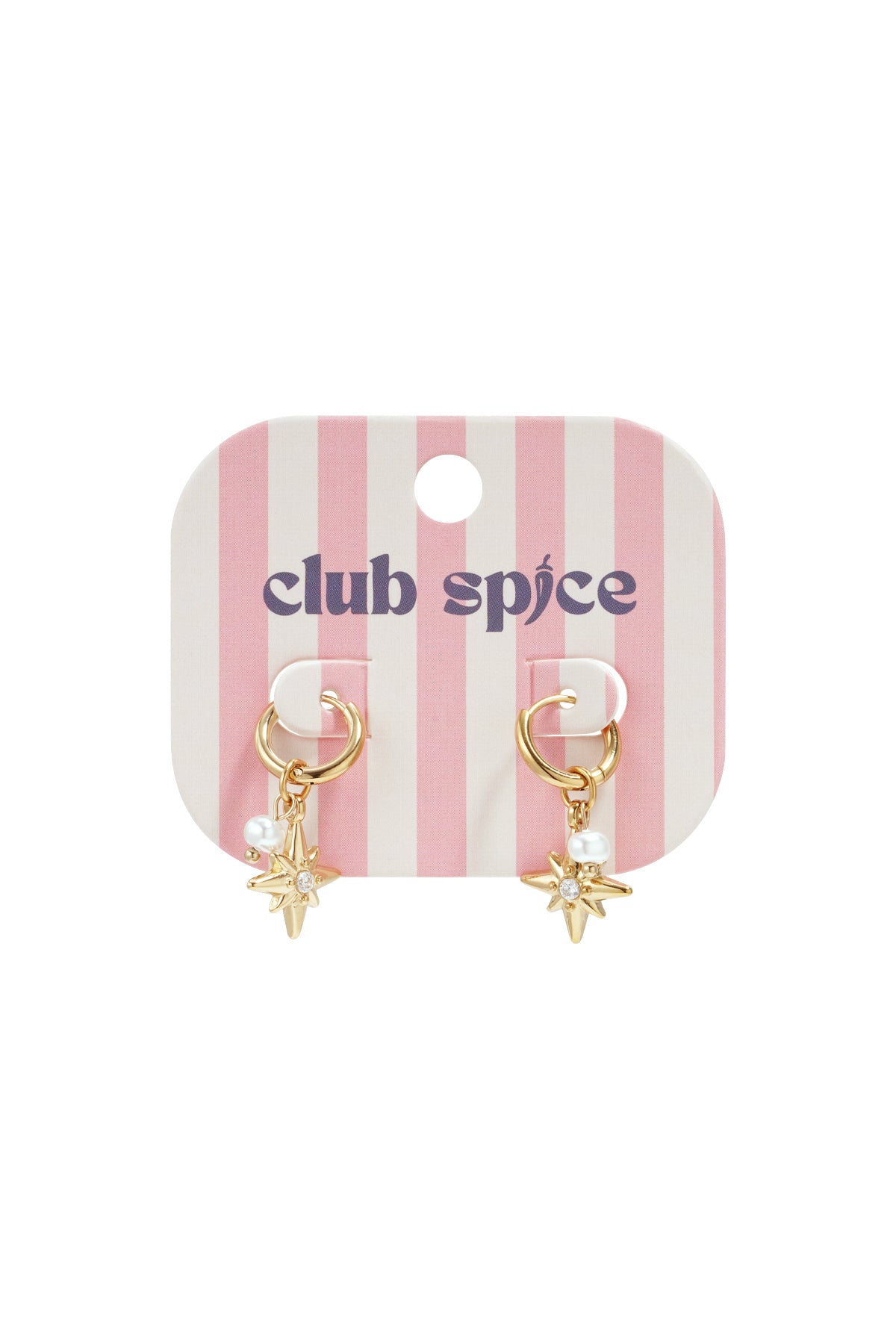 Stainless Steel Drop Earrings Star Simple Daily Simple Series Women's jewelry