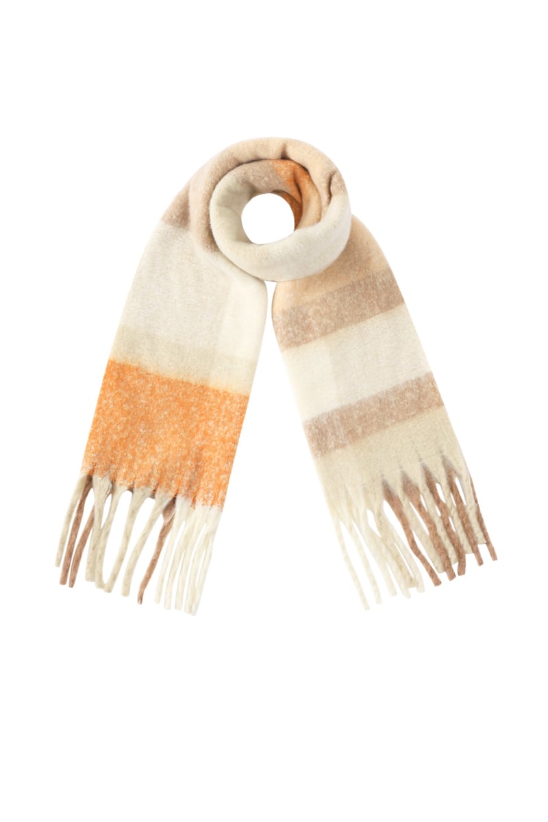 Bright girl scarf