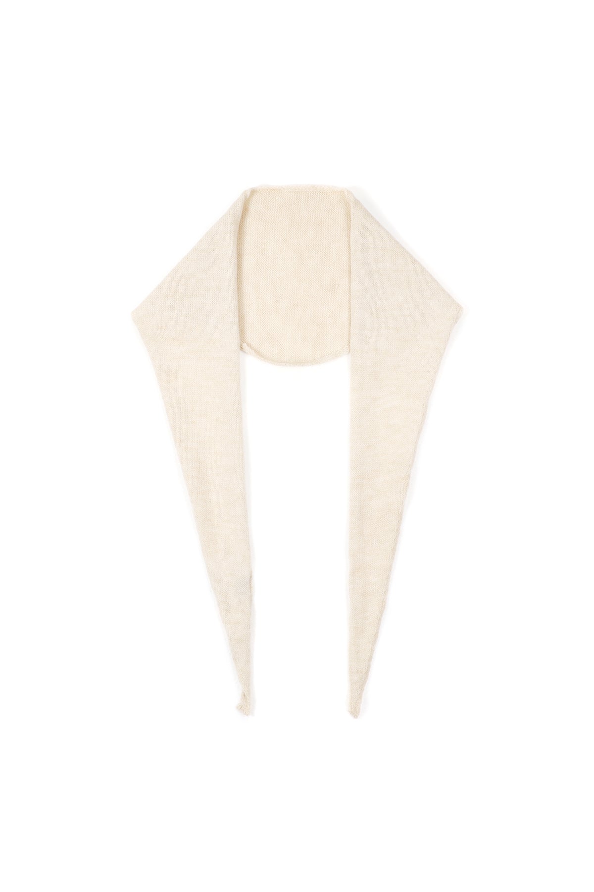 Minimalist Solid Color Triangle Scarf