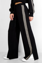 Straight trousers Colour clash Sporty autumn/winter clothing