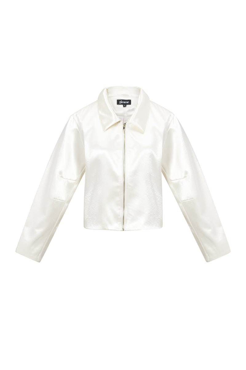 Satin Look Jacket