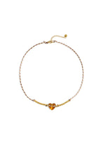 Polyester Beaded Necklaces Heart Casual Daily Simple Series Women's jewelry