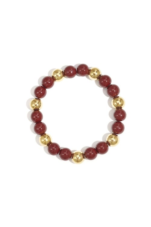 Acrylic Beaded Bracelets Beads Casual Daily Simple Series Women's jewelry-10mm