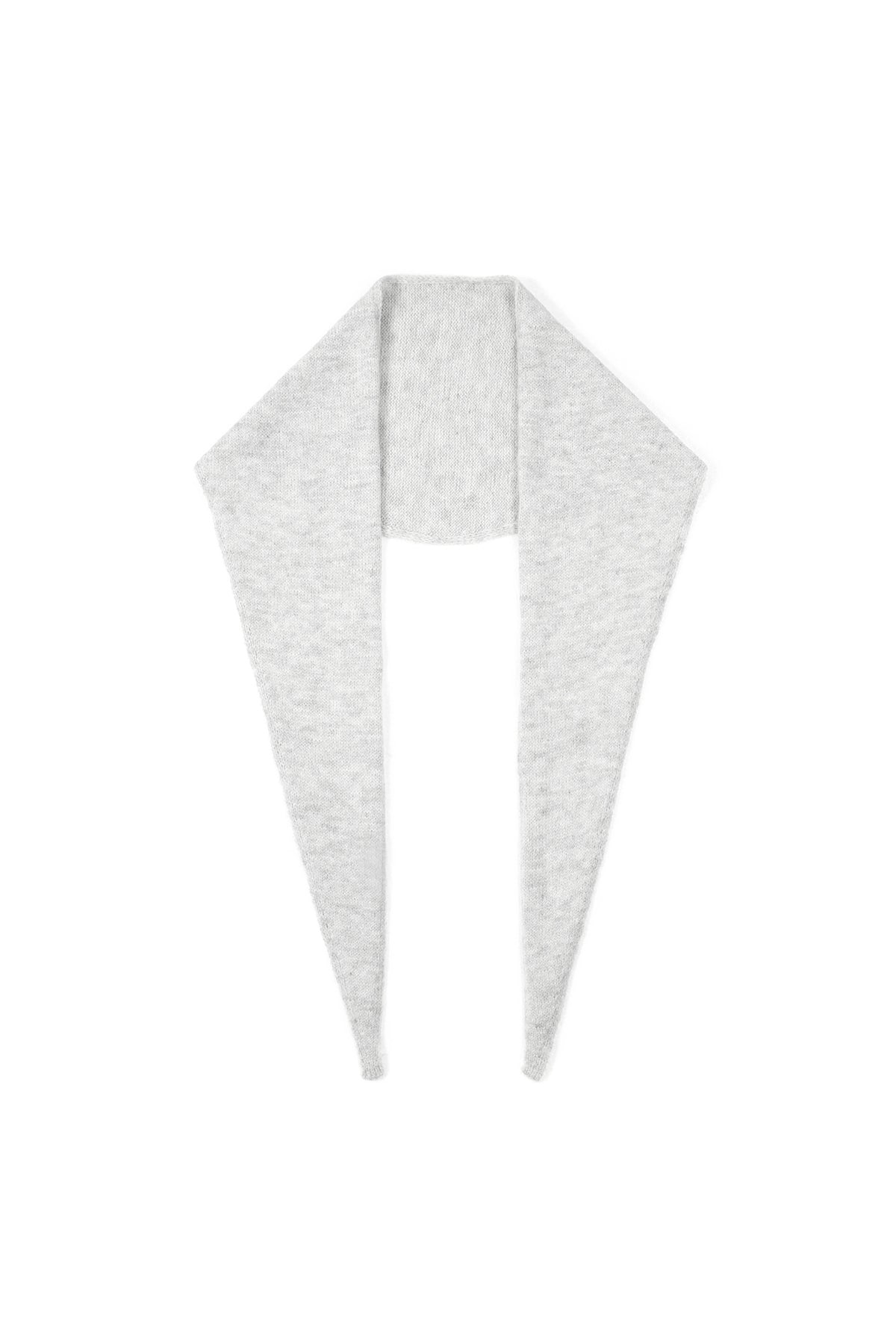 Minimalist Solid Color Triangle Scarf