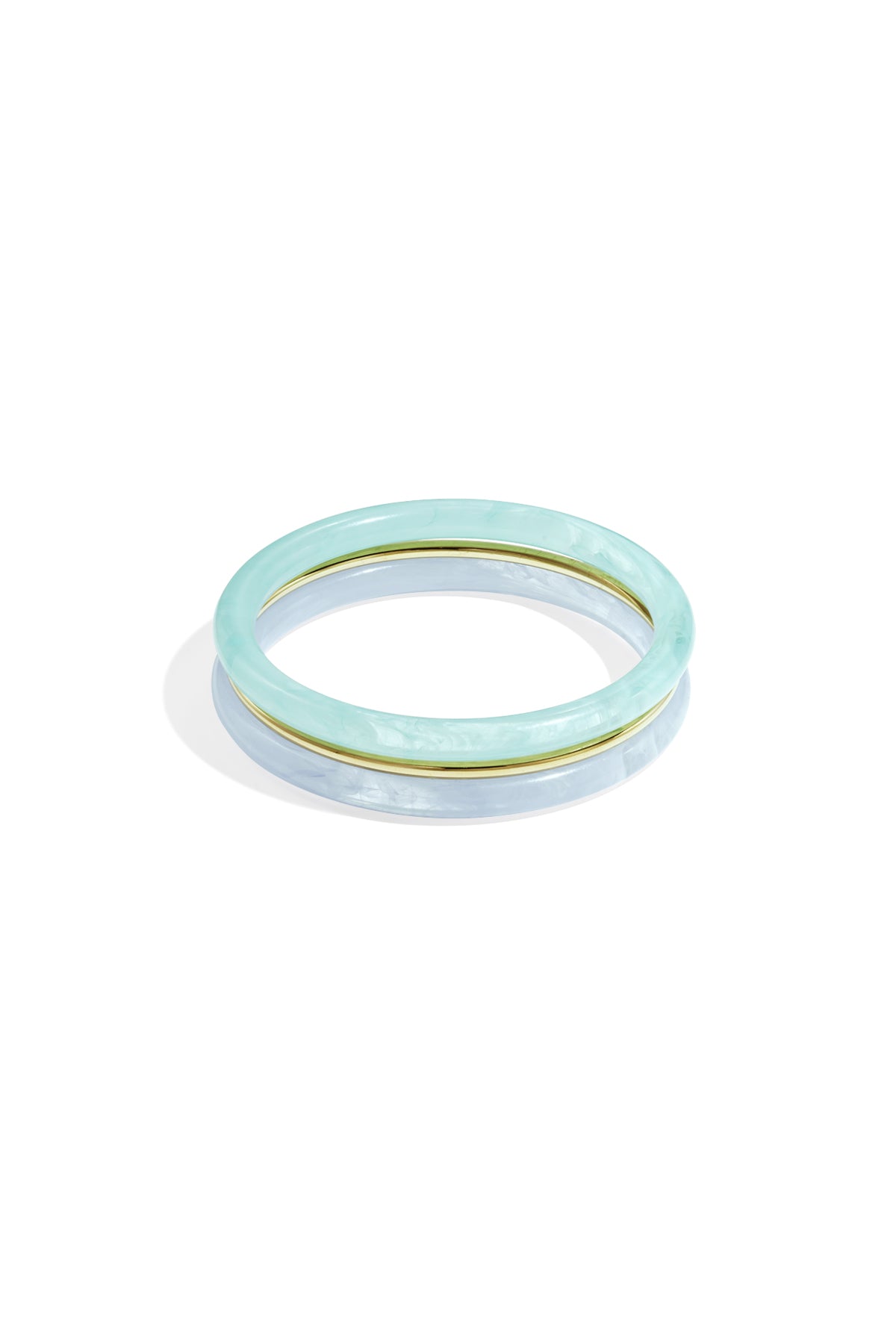 Acrylic Bangles circle Casual Daily Simple Series Women's jewelry
