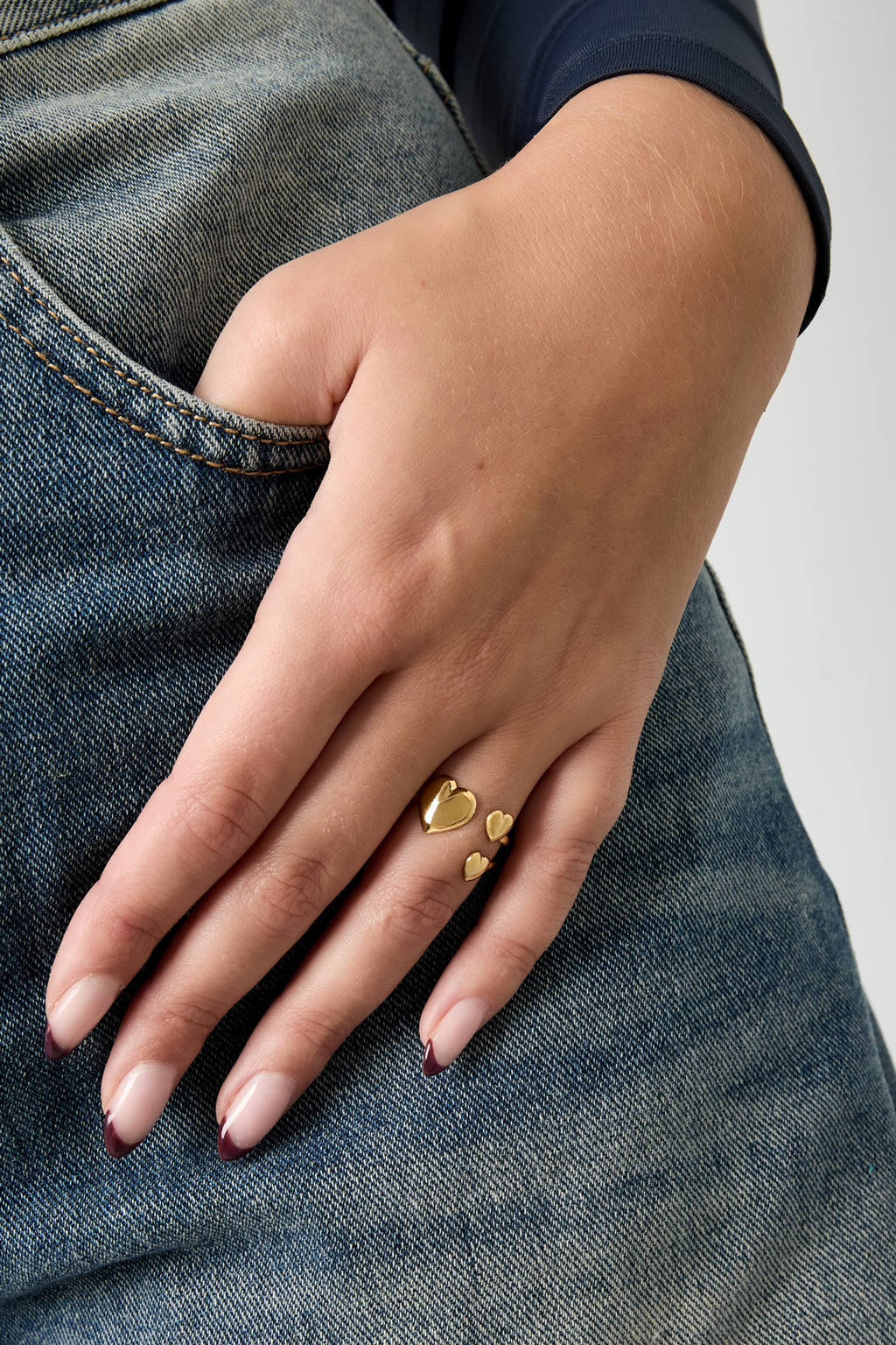 Triple the Love ring