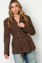 Dubble Belt Blazer