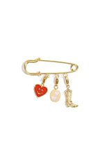 Stainless Steel Brooches lines Daily Daily Simple Series Women's jewelry