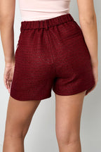 Lurex Tweed short