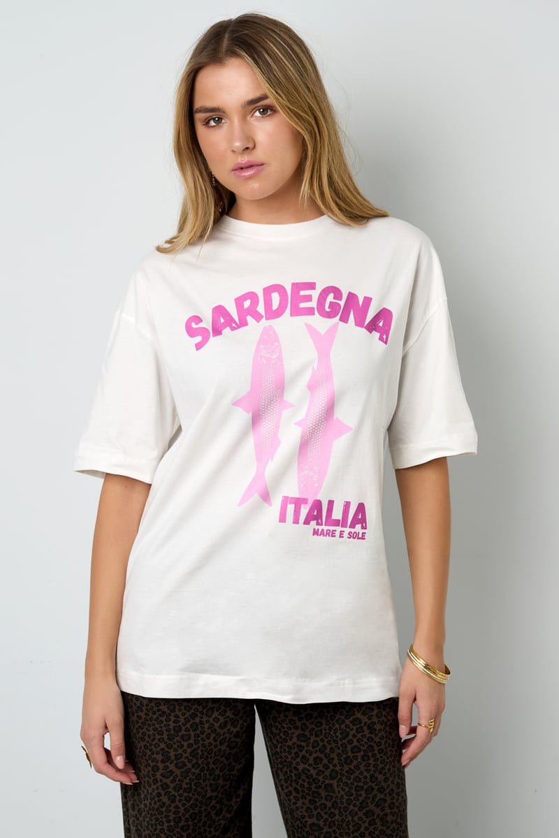 Sardegna Italia oversized tee