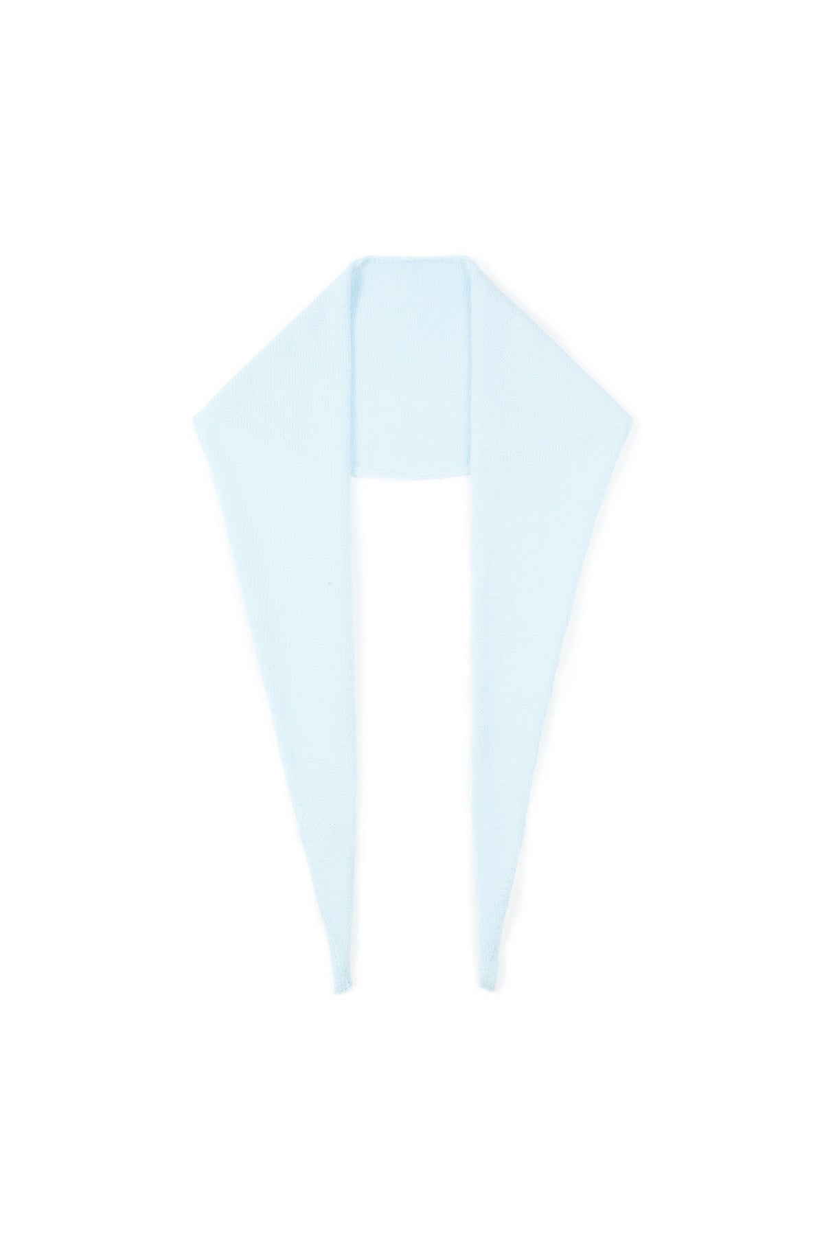 Minimalist Solid Color Triangle Scarf