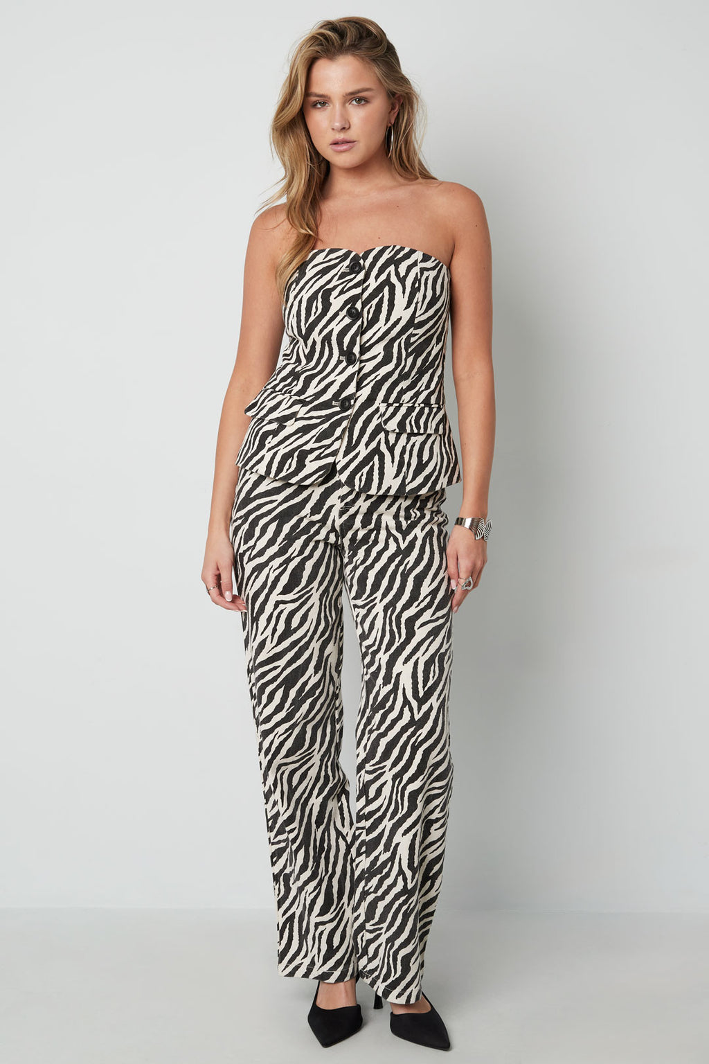 The Zebra Strapless
