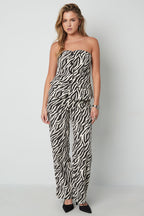 The Zebra Strapless