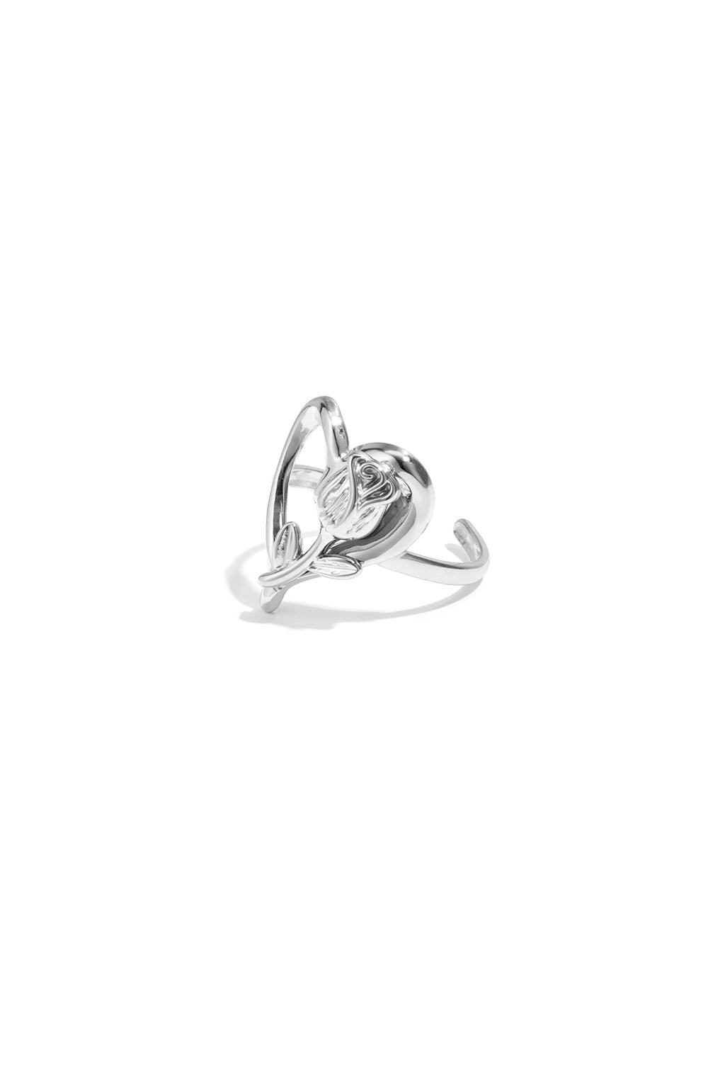 Stainless Steel Statement Rings Heart Sweet Daily Romantic Series Women's jewelry