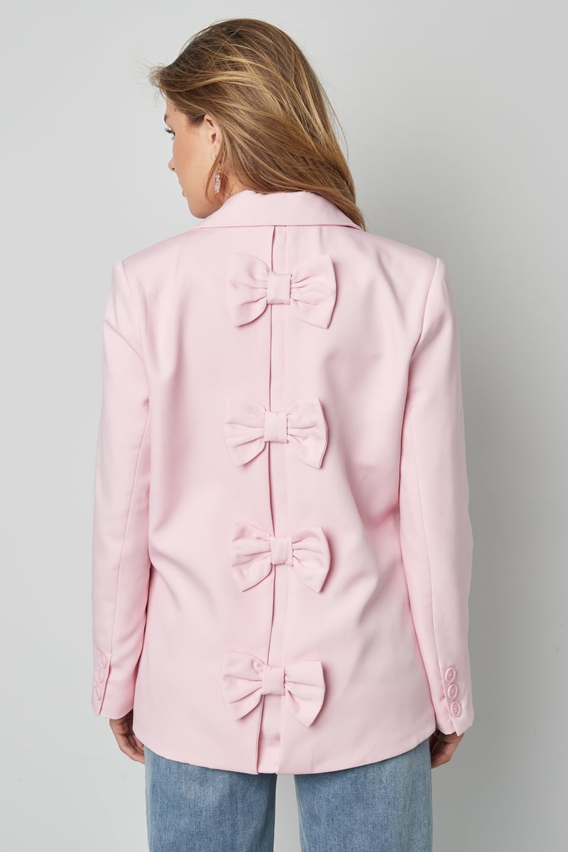 Blazer with bow