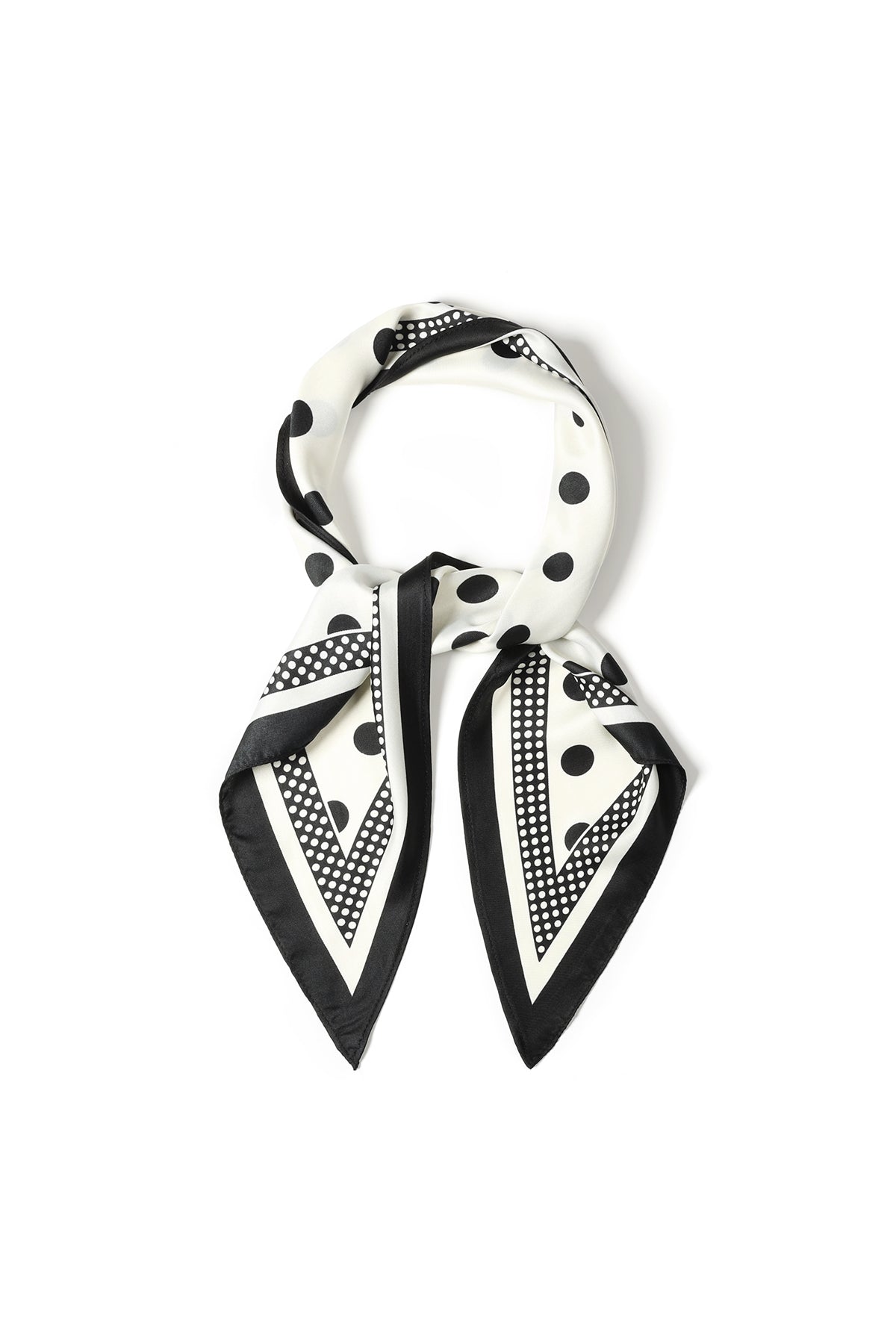 Summer scarves Polka Dots Daily Polyester Daily Accessories