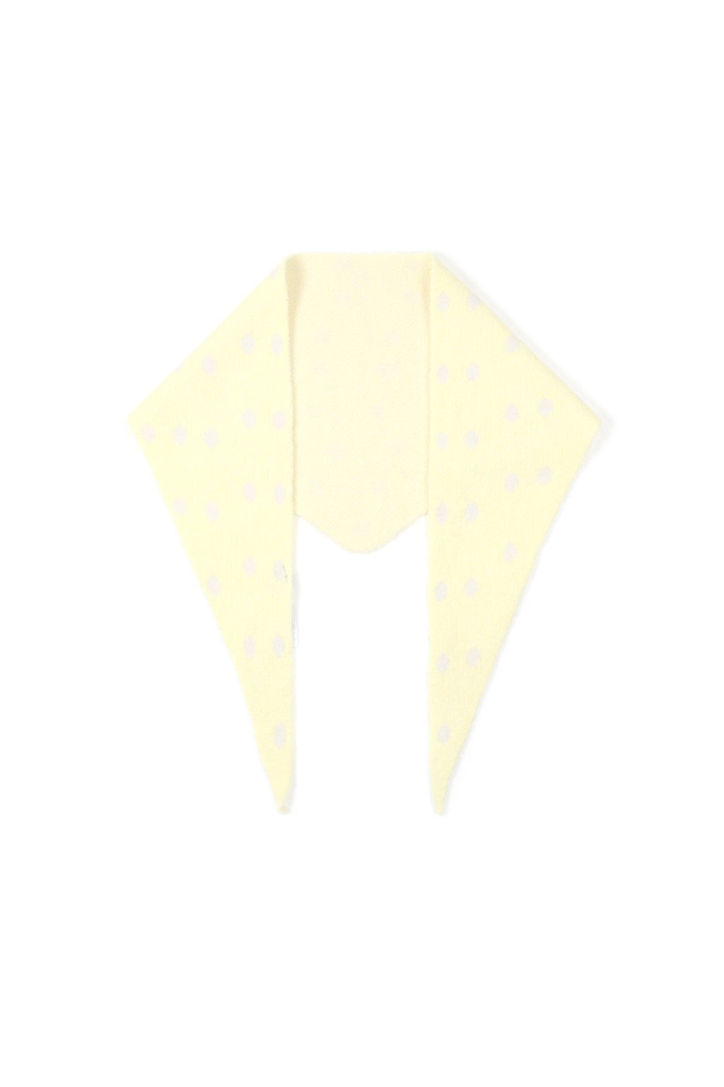 Bold Polka Dot Triangle Scarf