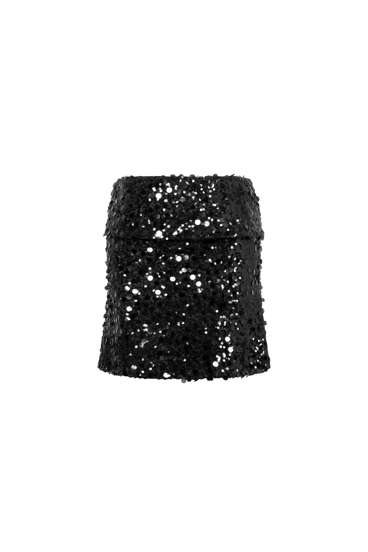 Polyester fiber (polyester) Sleeveless tops Sequins Elegant All Fit  Clothes