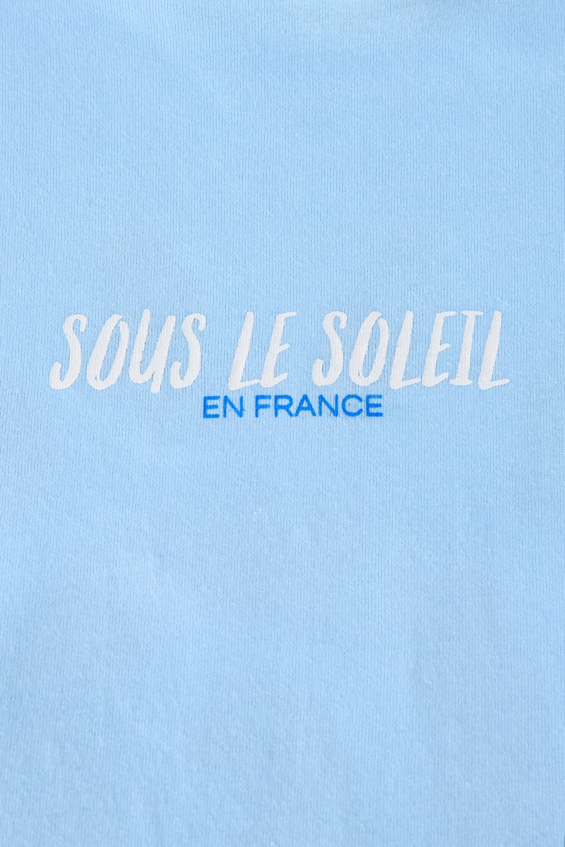 Sous le Soleil en France oversized tee