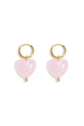 Stainless Steel Drop Earrings Heart Casual Daily Simple Series Women's jewelry