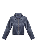 Satin Look Jacket
