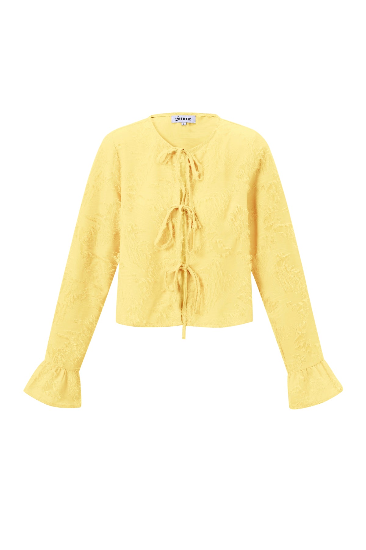 Woven Polyester Fiber Women's Long Sleeve Tops Elegant Solid Color Spring/Summer