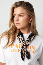 leopard scarf