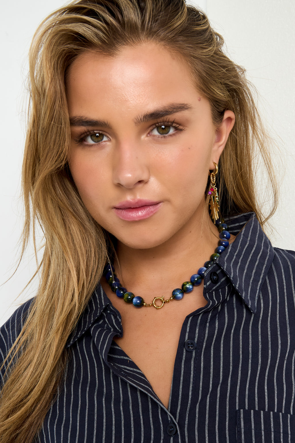 Beaded Faded necklace - 12mm