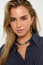 Beaded Faded necklace - 12mm