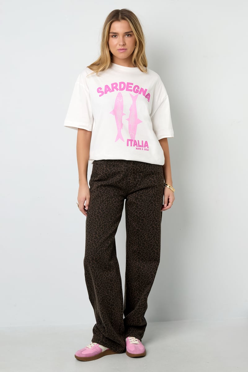 Sardegna Italia oversized tee