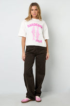 Sardegna Italia oversized tee