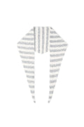 Minimal Striped Triangle Scarf