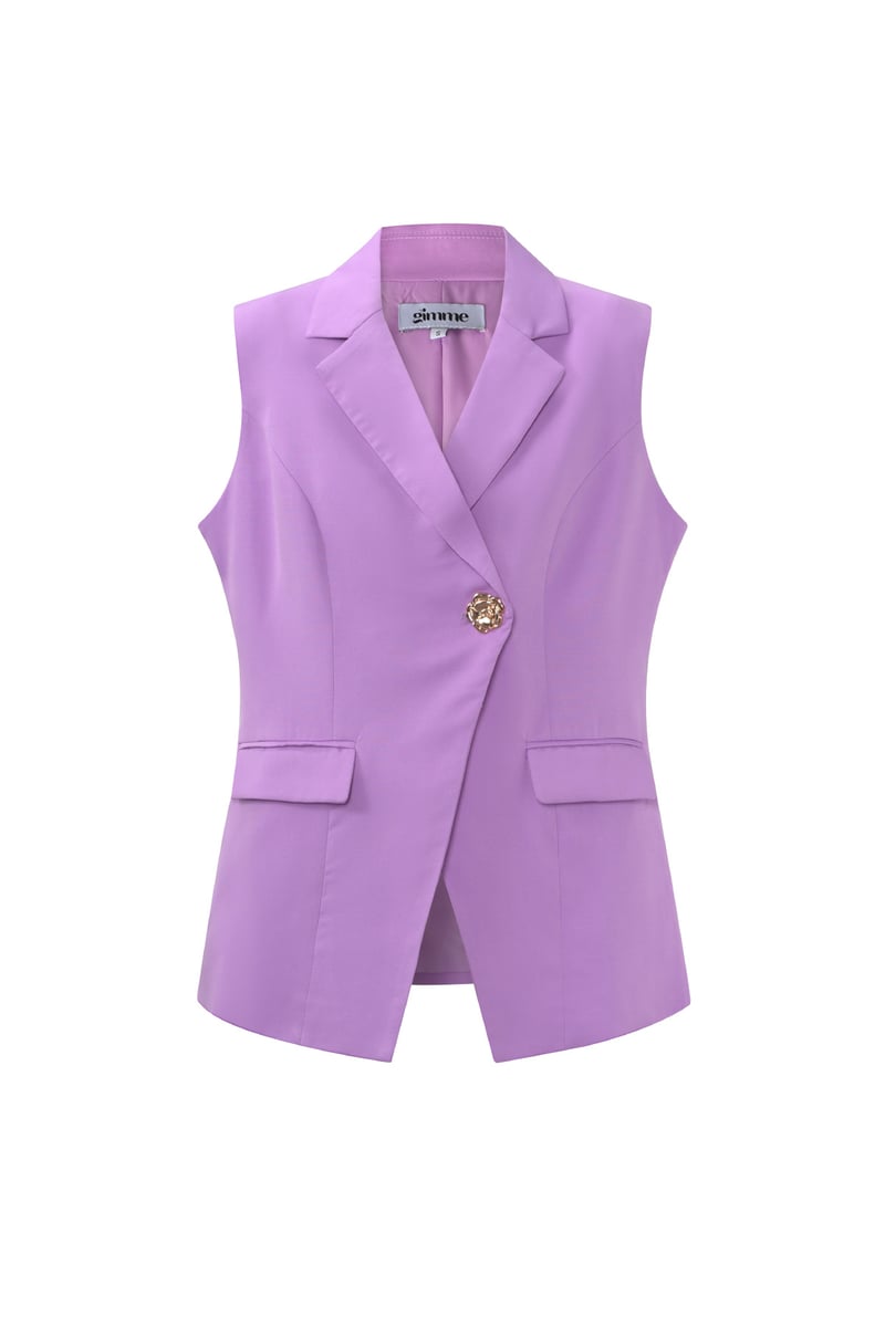 The Sleeveless Blazer