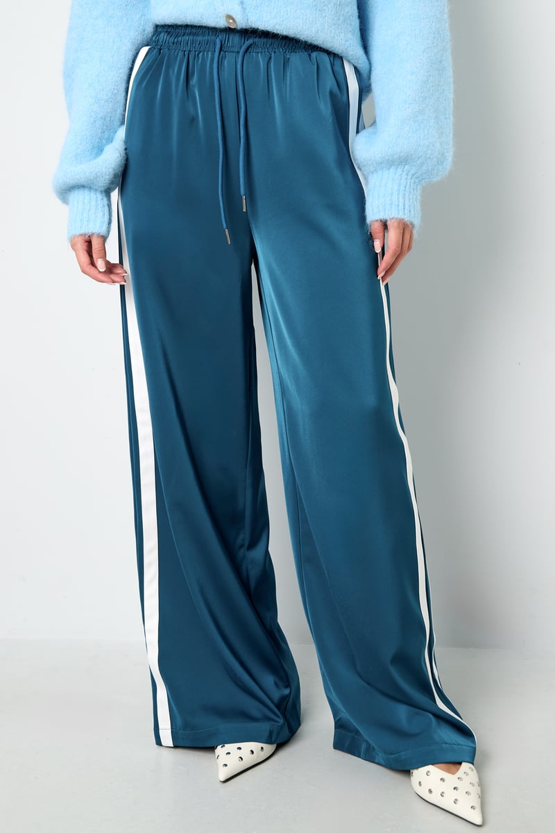 Satin Pants Stripe