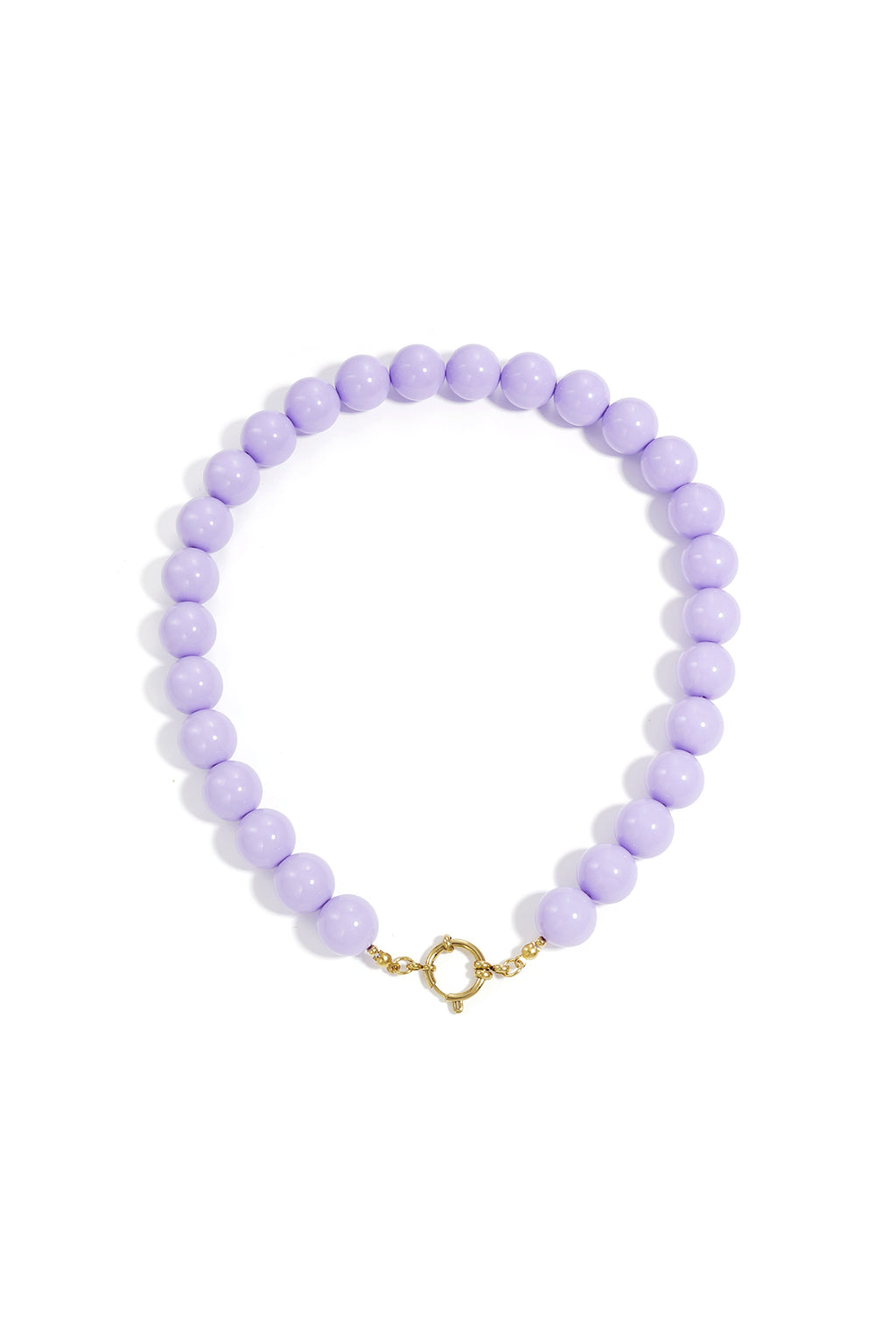 Resin Beaded Necklaces Beads Casual Daily Simple Series Women's jewelry-15mm