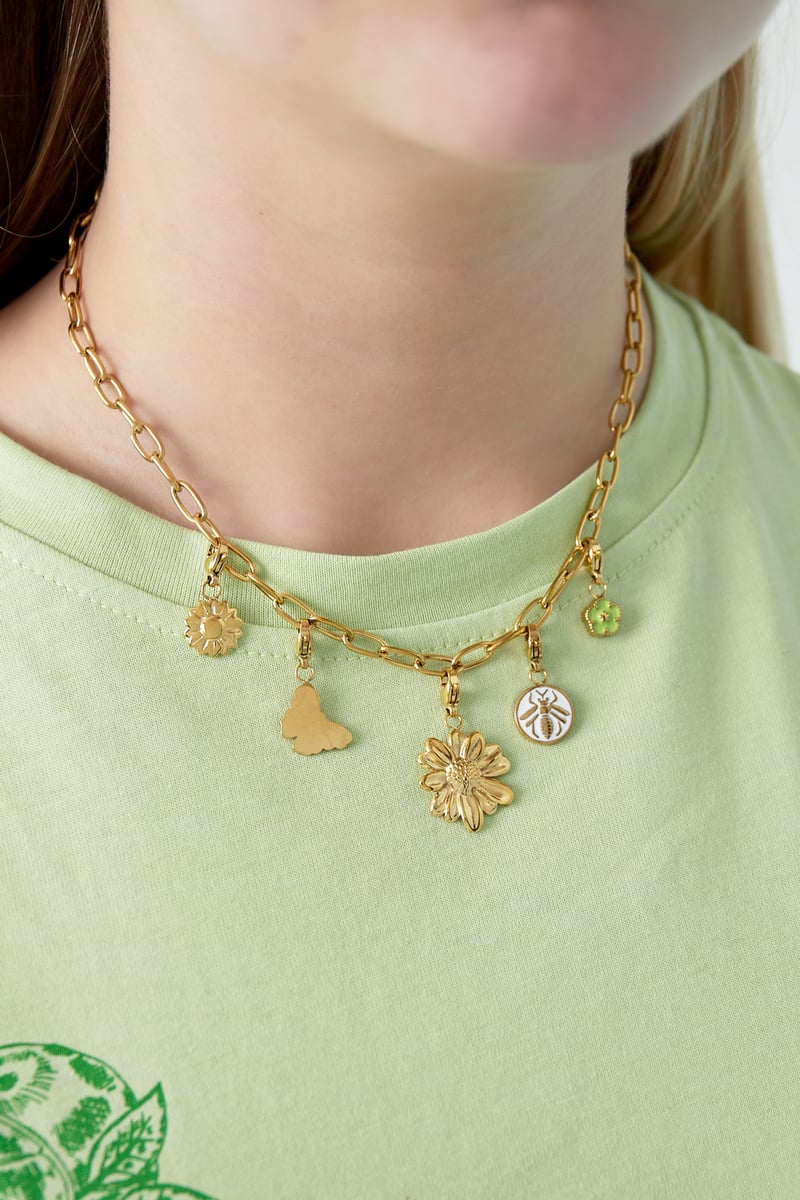 Detailled Flower DIY Necklace