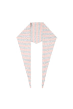 Minimal Striped Triangle Scarf