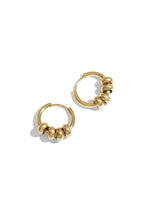 Small hoops with beads